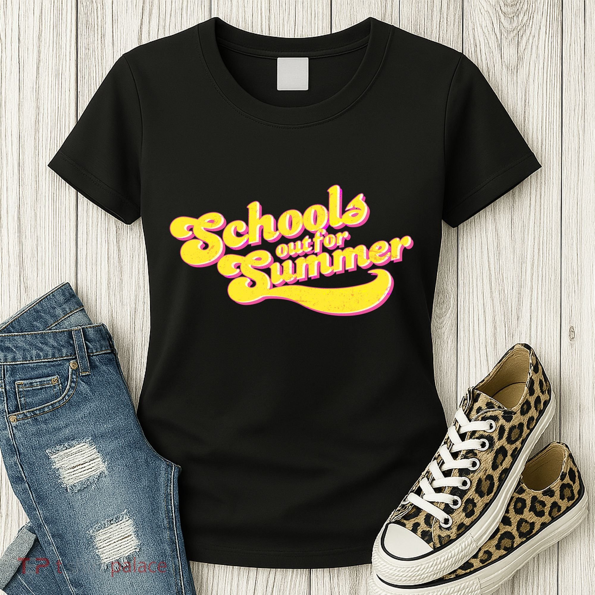 Retro School's Out For Summer Women's T-Shirt