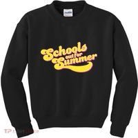Retro School's Out For Summer Kids Sweatshirt thumb 0