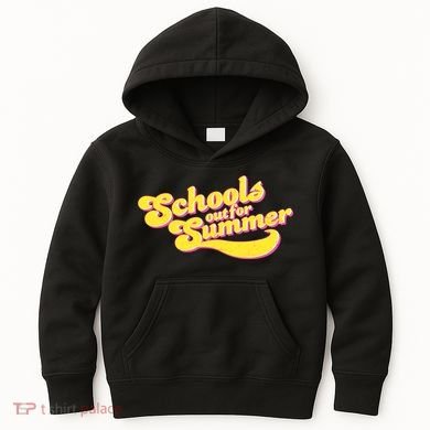 Retro School's Out For Summer Kids Hoodie