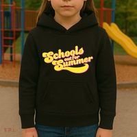 Retro School's Out For Summer Kids Hoodie thumb 3