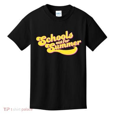 Retro School's Out For Summer Kids T-Shirt