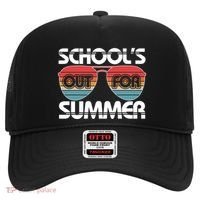 Retro School's Out For Summer Aviator Sunglasses Hat thumb 0
