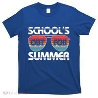 Retro School's Out For Summer Aviator Sunglasses T-Shirt thumb 0