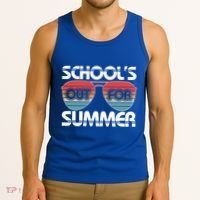 Retro School's Out For Summer Aviator Sunglasses Tank Top thumb 3