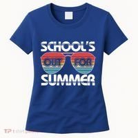 Retro School's Out For Summer Aviator Sunglasses Women's T-Shirt thumb 0