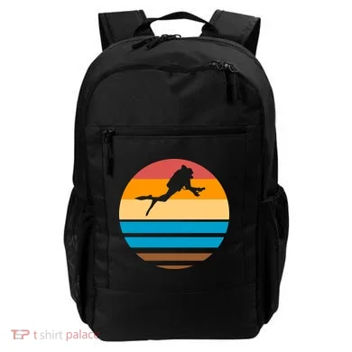 Retro Scuba Diving Backpack