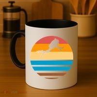 Retro Scuba Diving Coffee Mug thumb 4
