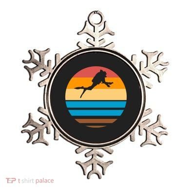 Retro Scuba Diving Ornament