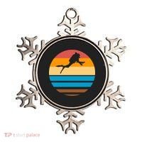 Retro Scuba Diving Ornament thumb 0