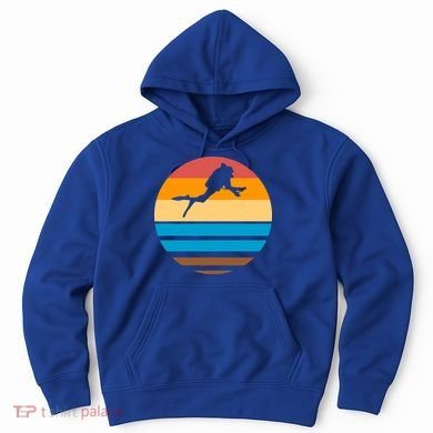 Retro Scuba Diving Hoodie