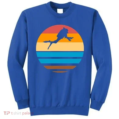 Retro Scuba Diving Sweatshirt