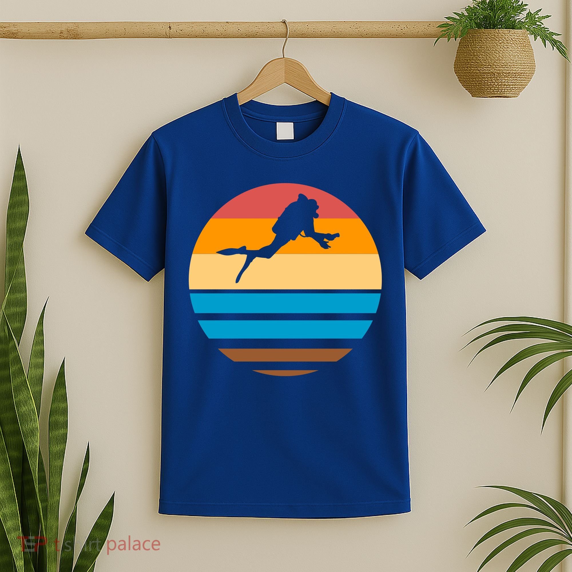 Retro Scuba Diving T-Shirt