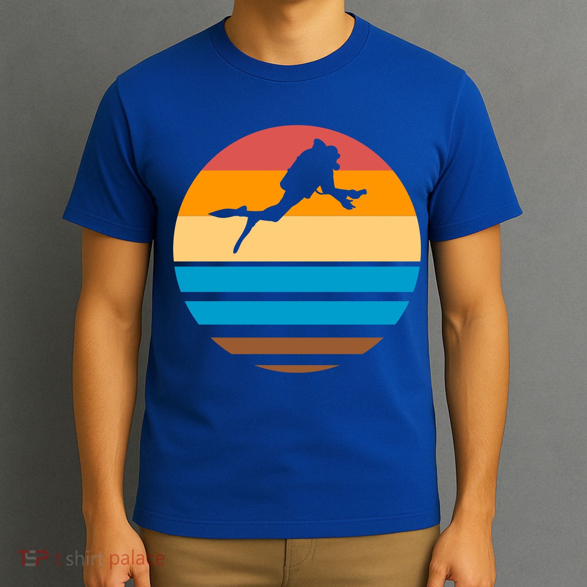 Retro Scuba Diving T-Shirt