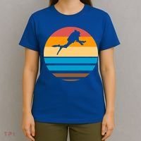 Retro Scuba Diving T-Shirt thumb 4