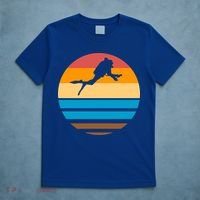 Retro Scuba Diving T-Shirt thumb 5