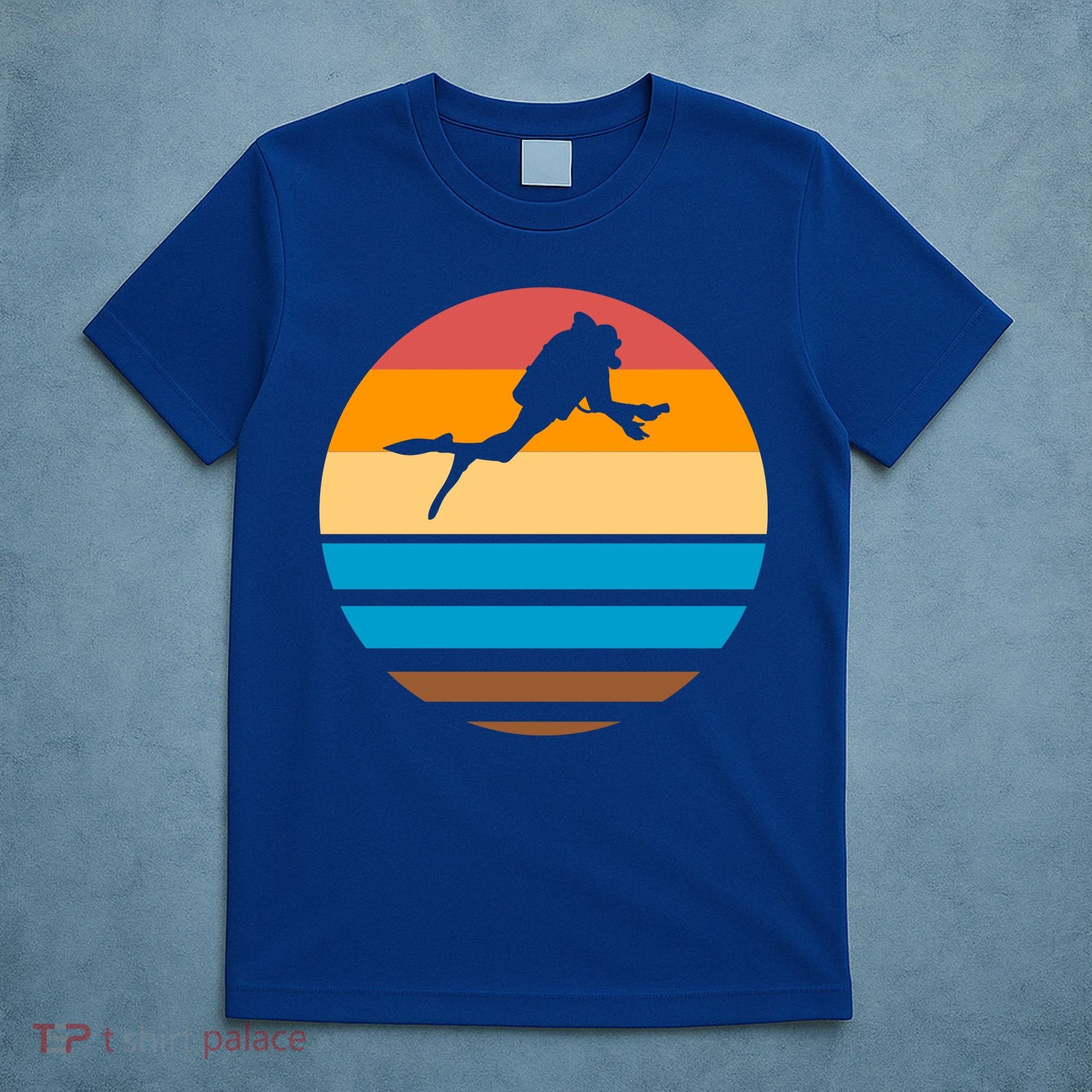 Retro Scuba Diving T-Shirt