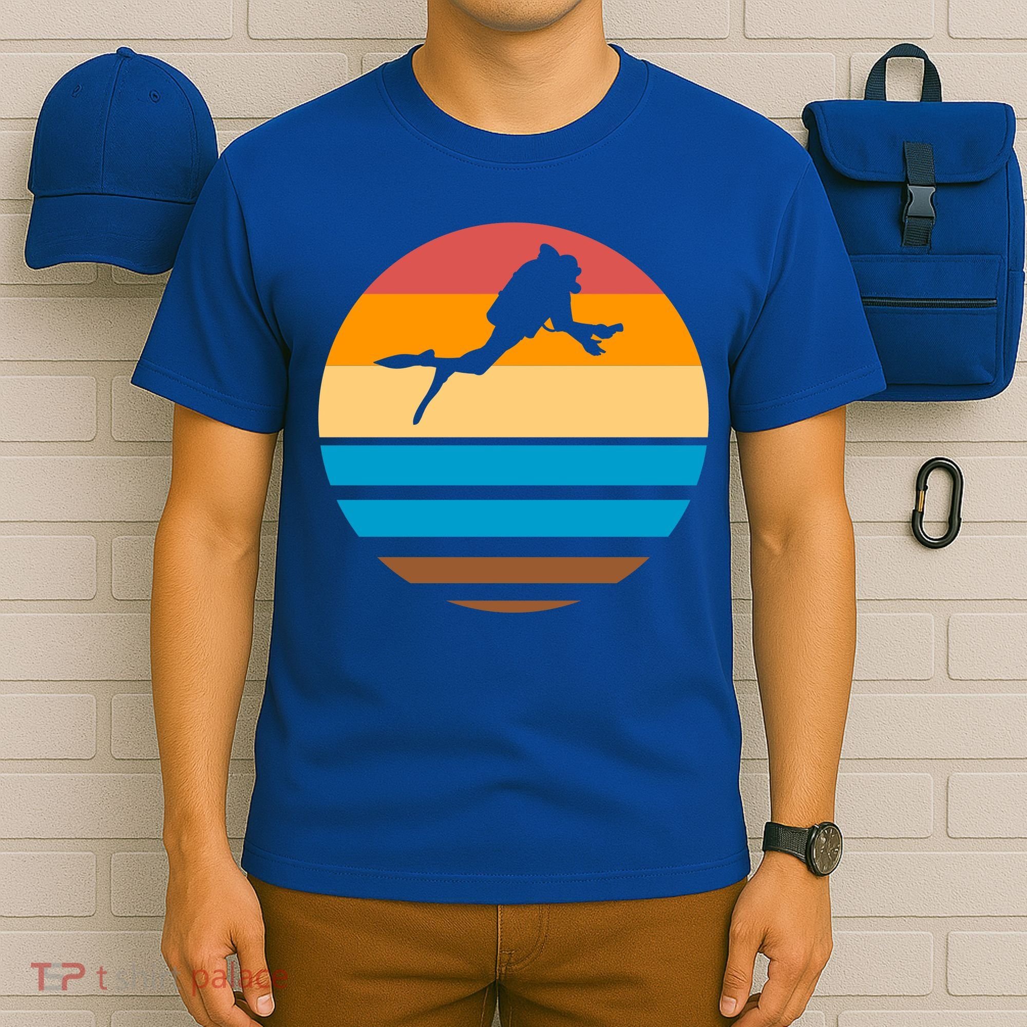 Retro Scuba Diving T-Shirt