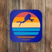 Retro Scuba Diving Coaster thumb 0