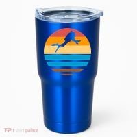 Retro Scuba Diving Tumbler thumb 0