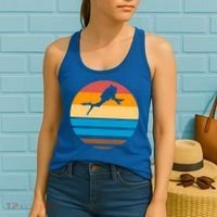 Retro Scuba Diving Women's Tank Top thumb 2