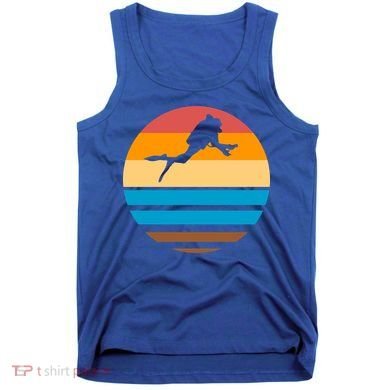 Retro Scuba Diving Tank Top