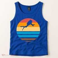 Retro Scuba Diving Tank Top thumb 2