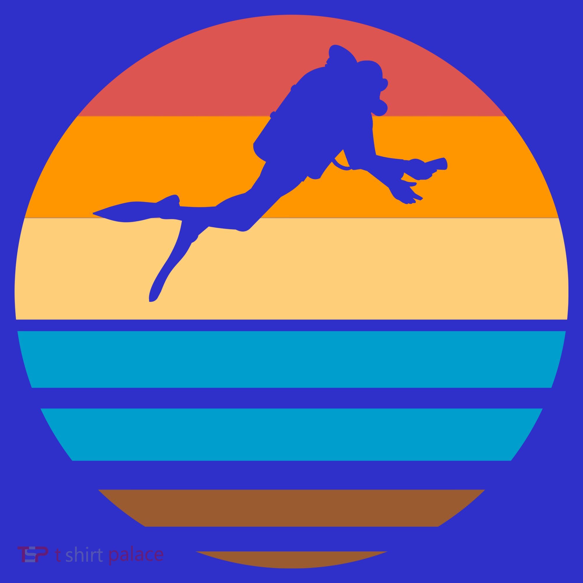 Retro Scuba Diving Visor