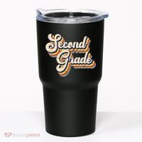Retro Second Grade Logo Tumbler thumb 0