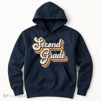 Retro Second Grade Logo Hoodie thumb 0