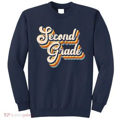 Retro Second Grade Logo Sweatshirt