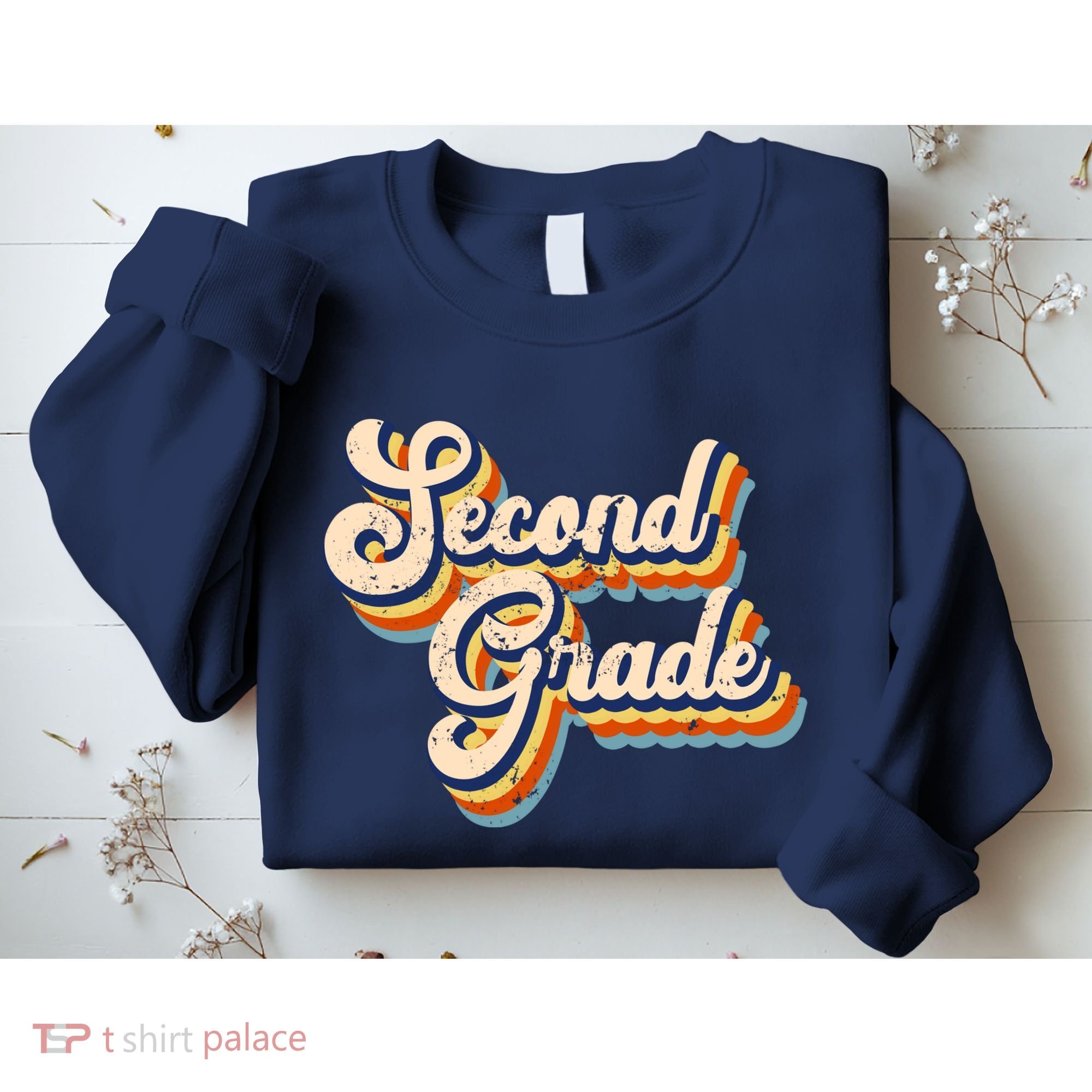 Retro Second Grade Logo Sweatshirt