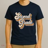 Retro Second Grade Logo T-Shirt thumb 3