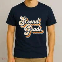 Retro Second Grade Logo T-Shirt thumb 3