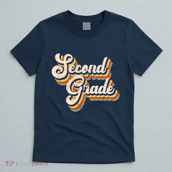 Retro Second Grade Logo T-Shirt