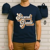 Retro Second Grade Logo T-Shirt thumb 6