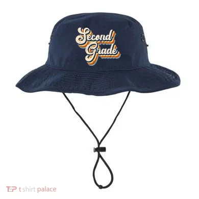 Retro Second Grade Logo Bucket Hat