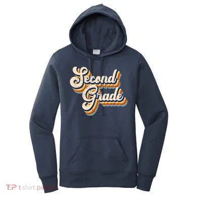 Retro Second Grade Logo Women's Hoodie