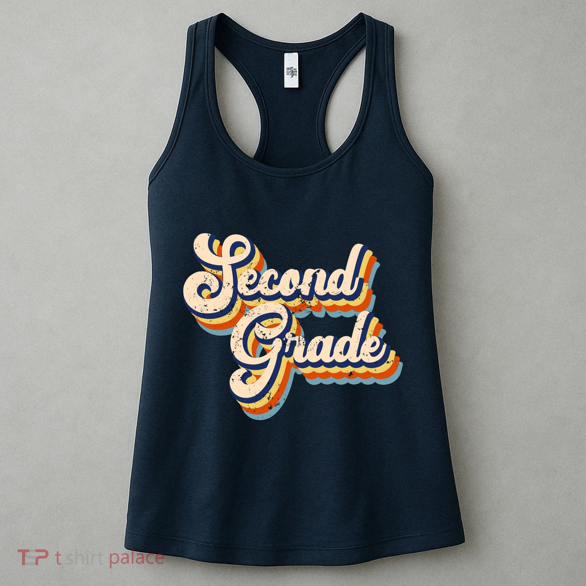 Retro Second Grade Logo Women's Tank Top