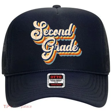 Retro Second Grade Logo Hat