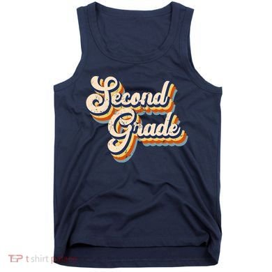 Retro Second Grade Logo Tank Top