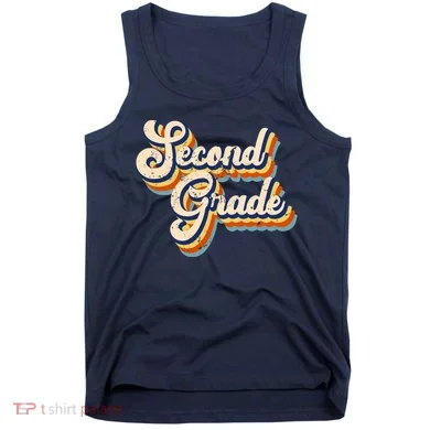 Retro Second Grade Logo Tank Top