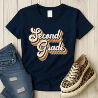 Retro Second Grade Logo Women's T-Shirt thumb 3