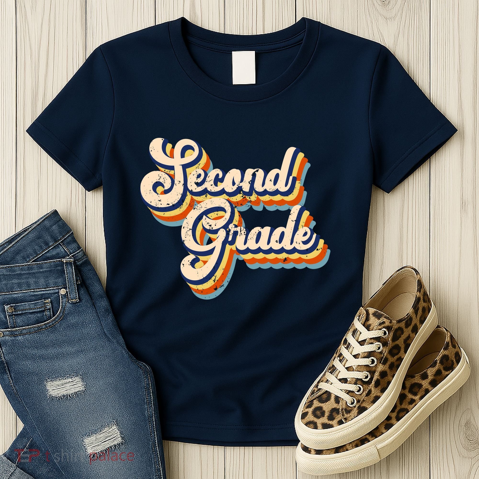 Retro Second Grade Logo Women's T-Shirt