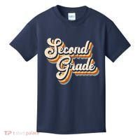 Retro Second Grade Logo Kids T-Shirt thumb 0