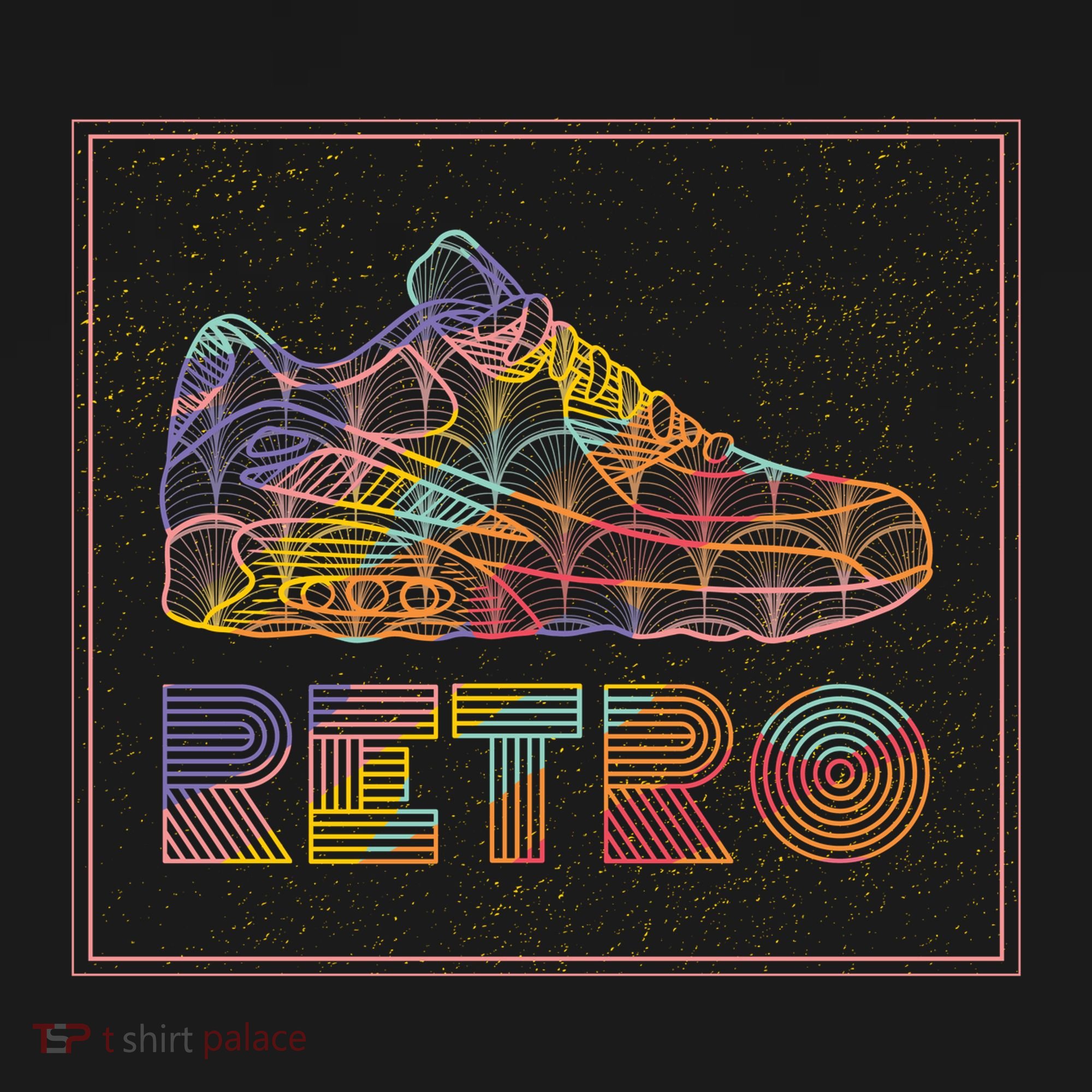 Retro Shoe Coaster