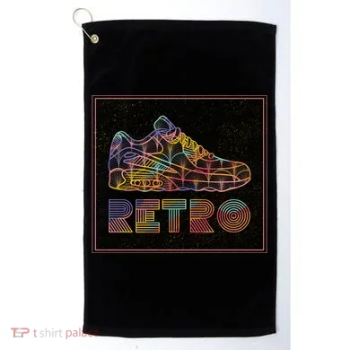 Retro Shoe Golf Towel