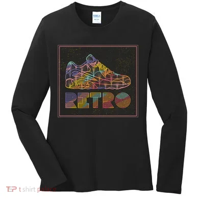 Retro Shoe Women's Long Sleeve Shirt