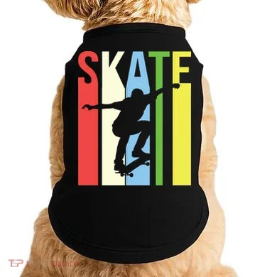 Retro Skate Logo Doggie Tank