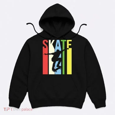 Retro Skate Logo Hoodie
