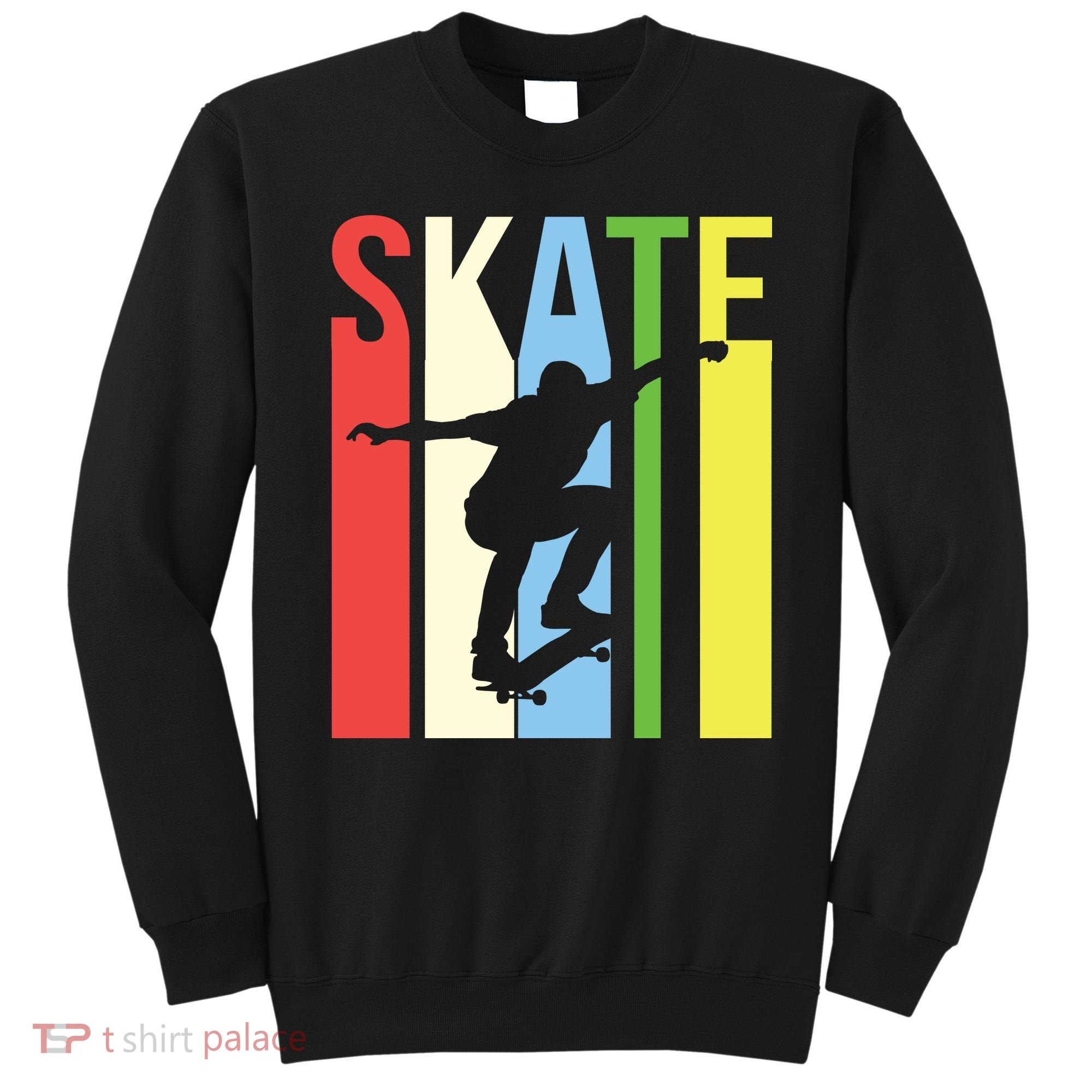 Retro Skate Logo Sweatshirt